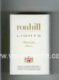 Ronhill Lights cigarettes hard box