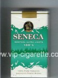 Seneca Menthol Ultra Lights 100s cigarettes soft box