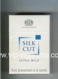 Silk Cut Extra Mild cigarettes white and white hard box
