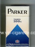 Parker Lights 100s cigarettes hard box Parker Lights 100s cigarettes hard box