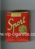 Sport Virginia Cigarettes soft box