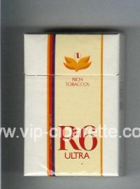 R6 Reemtsma Ultra cigarettes hard box
