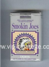 Smokin Joes Lights cigarettes soft box