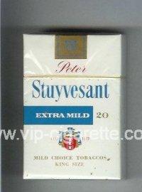 Peter Stuyvesant 1592 - 1672 Extra Mild cigarettes hard box