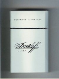 Davidoff Ultra Ultimate Lightness 100s cigarettes hard box
