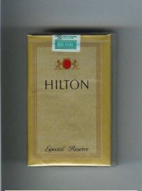 Hilton Special Reserve cigarettes soft box