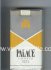 Palace Lights 100s silver and yellow and white cigarettes soft box