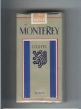 Monterey Lights Slims 100s cigarettes soft box