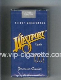 Westport Lights 100s Premium Quality cigarettes soft box