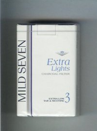 Mild Seven Extra Lights 3 cigarettes soft box