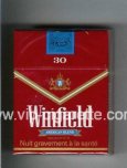 Winfield American Blend 30 Cigarettes red hard box