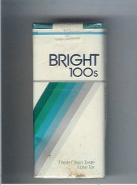Bright 100s cigarettes 12 USA