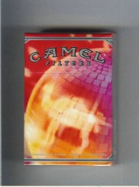 Camel Night Collectors Disco Music Filters cigarettes hard box