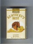 Kentucky's Best Light cigarettes soft box
