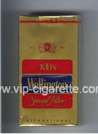 Wellington Special Filter 100s cigarettes soft box