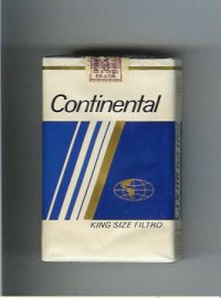 Continental king size filtro cigarettes