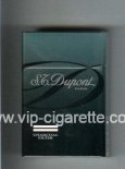 S.T.Dupont Paris Charcoal Filter cigarettes hard box S.T.Dupont Paris Charcoal Filter cigarettes hard box
