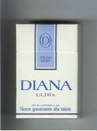 Diana Special Blend Ultra cigarettes hard box