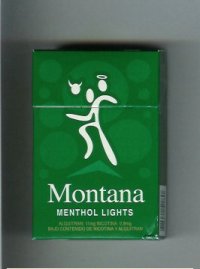Montana hard box Menthol Lights Cigarettes