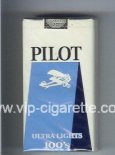 Pilot Ultra Lights 100s cigarettes soft box