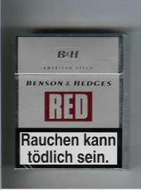 Benson and Hedges cigarettes Red American Style
