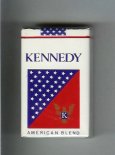 Kennedy American Blend cigarettes soft box Kennedy American Blend cigarettes soft box