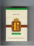 F6 King Size Filter Cigarettes hard box F6 King Size Filter Cigarettes hard box