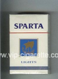 Sparta Lights cigarettes hard box