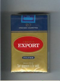 Craven Export filter cigarettes
