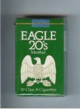 Eagle 20s Menthol cigarettes soft box