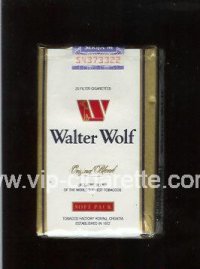 Walter Wolf Original Blend cigarettes white soft box