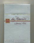 Du Maurier Special Mild 25s 100s cigarettes hard box