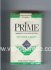 Prime Menthol Lights cigarettes soft box