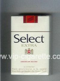 Select Extra American Blend cigarettes soft box