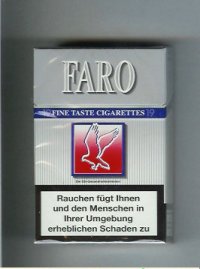 Faro Fine Taste Cigarettes hard box