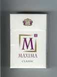 M Maxima Classic cigarettes hard box M Maxima Classic cigarettes hard box