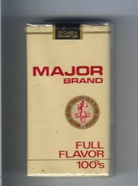 Major Brand Full Flavor 100s cigarettes soft box