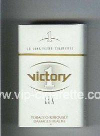Victory 1 Lux cigarettes hard box Victory 1 Lux cigarettes hard box
