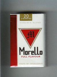 Morello Full Flavour Virginia Blend cigarettes soft box
