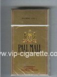 Pall Mall Gold Lights 100s cigarettes hard box