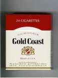 Gold Coast Full Rich Flavor Blend of U.S.A. 25s cigarettes hard box