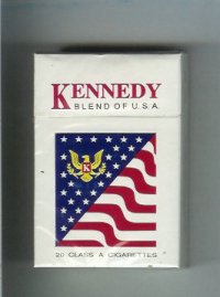 Kennedy Blend of USA cigarettes hard box