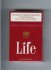Life Filter red cigarettes hard box