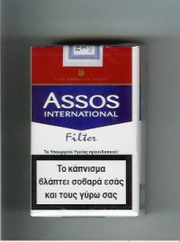 Assos International Filter cigarettes Fine American Blend soft box