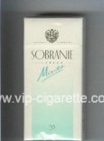 Sobranie London Slims Mints 100s cigarettes hard box
