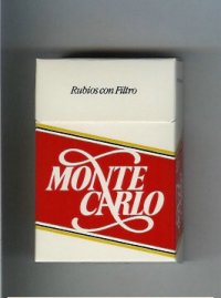 Monte Carlo Rubios Con Filtro cigarettes hard box