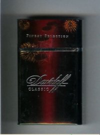 Davidoff Classic collection design Finest Selection 100s cigarettes hard box