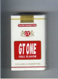 GT One Full Flavor Filter cigarettes soft box