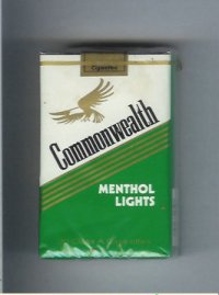 Commonwealth Menthol Lights cigarettes