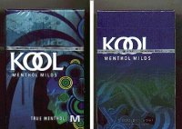 Kool Menthol Milds True Menthol M cigarettes hard box